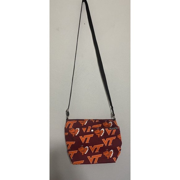 VT Virginia Tech Hokies Insulated Cooler Bag Purse Broad Bay Crossbody - Picture 2 of 11